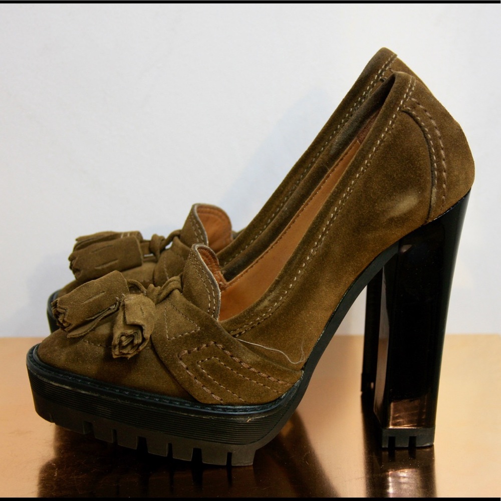 Burberry Prorsum Thomond Tassels Mocassin Shoes